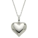 PURNEBU Heart Pendant Urn Necklaces for Ashes – 925 Sterling Silver Heart Necklace Cremation Jewelry for Ashes – Handmade Memorial Necklace with Filling Kit, Elegant Gift Box Included