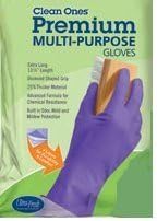 Clean Ones Premium Multipurpose Gloves - 2 Pair Pack (LARGE)