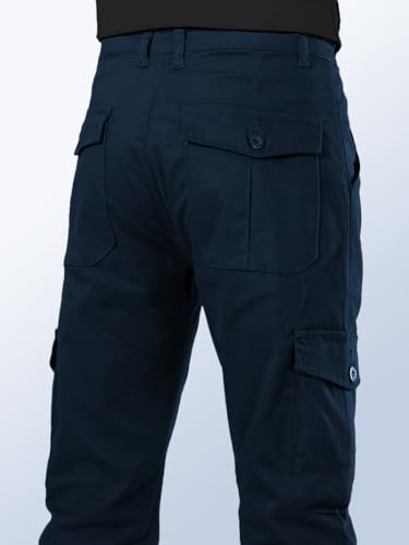Image of TOPLOT Men's Cargo Pant | Multi-Pocket Functional Design | Durable Build with Comfortable Fit | Utility Style for Everyday Wear | Easy Movement Structure | Casual, Outdoor Activities & Travel (5212)