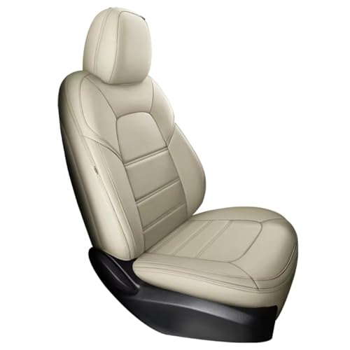 QRDKKL Funda Coche Asiento para Benz W205 W211 W204 W212 Ml W164 para Gle para Cla para Glb CLK Gla Glk Ml Cubierta Asiento De Coche(I 5Pcs-Beige)