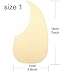 Mr.Power Transparent Acoustic Guitar Pickguard Self-adhesive 41' Pick Guard PVC Protect Your Guitar Surface (Water Drop)