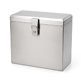 ·Dimensioni pratiche e montaggio facile circa 50x35x26cm, capacità circa 50L. Include guide di montaggio, bulloni e dadi per portapacchi posteriori compatibili. Verificare la dimensione del portapacchi prima dell’acquisto.