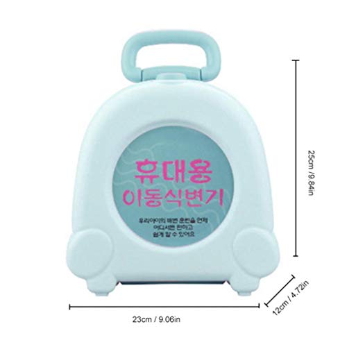Potty Seat voor peuters Baby Draagbare Onbenullige PP Plastic baby Toilet Travel Car Toilet Trainer Afneembare Liner… - Afbeelding 3