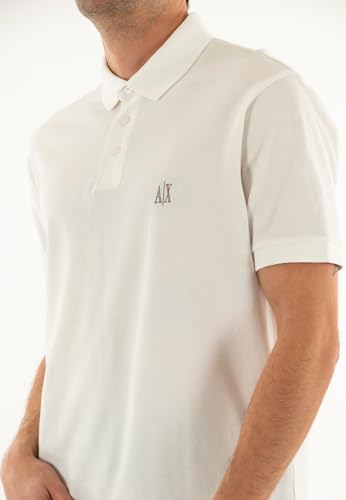 Armani Exchange Men's Cotton Pique Icon Logo Polo3