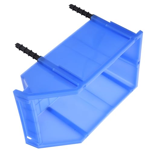 Homoyoyo Cajas De Almacenamiento De Plástico Encajables Cajas De Herramientas para Estanterías Organizador para Taller o Garaje Contenedores De Almacenamiento para Herramientas y Tornillos