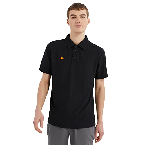 Traspirante ellesse Polo da Golf Bertola da Uomo 2023 Anti-Odore Traspirante a 3 Bottoni