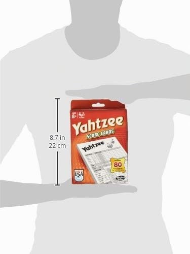 Jeu De Société Yahtzee 06100 – 80 Score Cards - vue 4