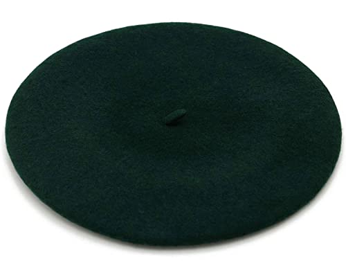 Image of Yaksa Unisex Wool Blend French Artist Beret Caps for Women & Men