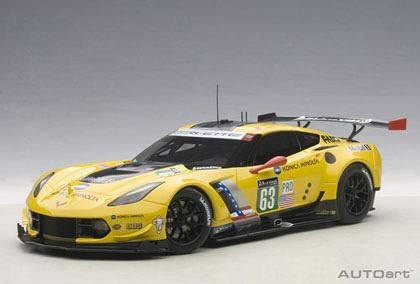 Amazon | AUTO art 81605 1/18 シボレー コルベット C7.R 2016#63 (ル ...
