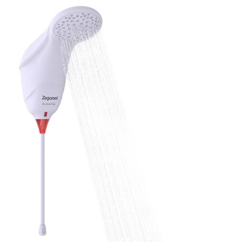 Ducha Sublime Eletrônica 5500w 127v Cx.pr Zagonel Branco 110v