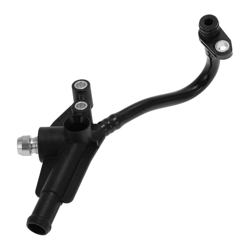 Image of X AUTOHAUX Radiator Hose Heater Hose Radiator Outlet Hose Pipe for Mercedes-Benz CL63 2011-2014 No.1572000000 Metal Rubber Coolant Hose Black 1 Pc
