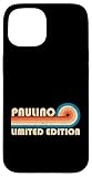 PAULINO Retro 70s 80s Sunset Stripe Case for iPhone 15