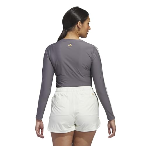 Chemise de golf femme adidas Ultimate365 respirante polo manche longue