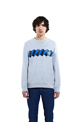 Inter Felpa Girocollo Grigio Unisex