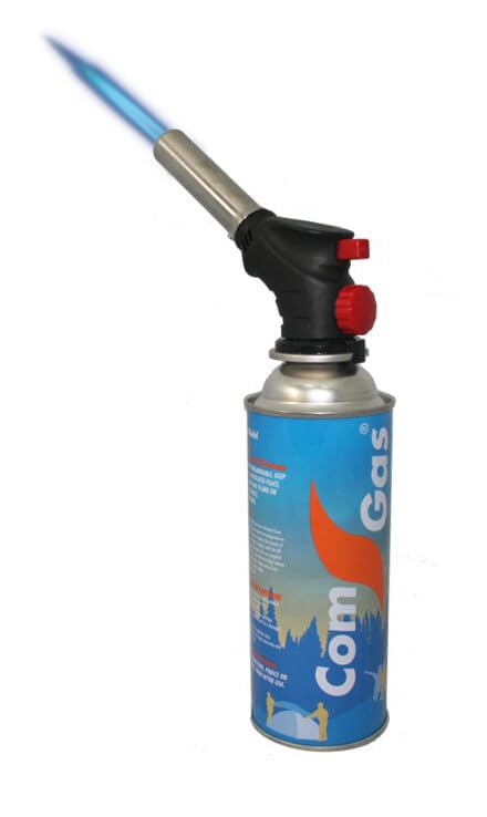 levitantes Kit de soplete con Cartucho de Gas de 227g, Ideal para soldaduras, Cocina, Manualidades y Trabajos de Bricolaje.