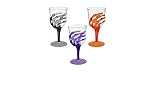 Set of Three (3) Clear Spooky Skeleton Hand Plastic Goblets Party Cups Wine Glasses - Bundle of 3 It