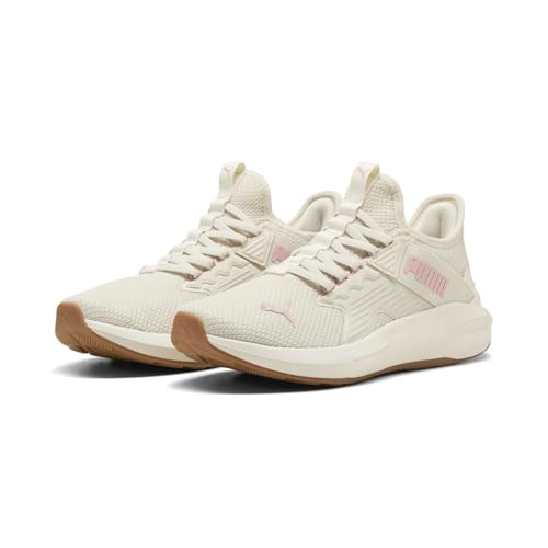 PUMA Damen SOFTRIDE ENZO 5 Slip TECH WNS Straßenlaufschuh, Alpine Snow-Rosy Outlook, 39.5 EU, Alpine Snow Rosy Outlook, 40 EU