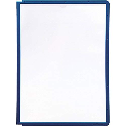 Durable Sichttafel Sherpa Panel A4, PP, A4, dunkelblau, 5er Packung, 560607