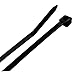 8 in. Cable Tie Black - Pack of 100