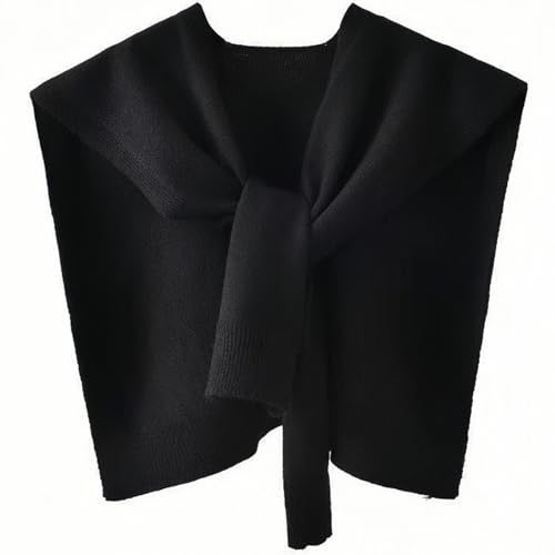 Sweater Shawl Wraps for Women Sweater Knitted Knotted Shawls Travel Casual Scarf Cape Shoulder Tops Fashion Wrap