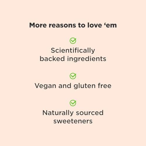 image for OLLY Energized Thinker Brainy Chews, 70mg of Caffeine, Vitamin B12 & O