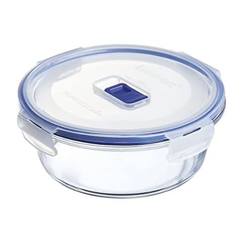 Luminarc Pure Box Active Recipiente Redondo Hermético Vidrio Cover