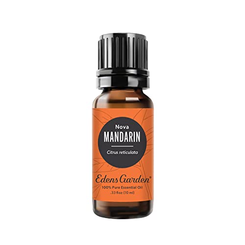 Edens Garden Mandarin- Nova Essential Oil- 100% Pure Premium Grade, Undiluted, Natural, Therapeutic, Aromatherapy, The Best for Diffuser, Candle, Laundry, Kid Safe 10 ml (.33 fl oz)