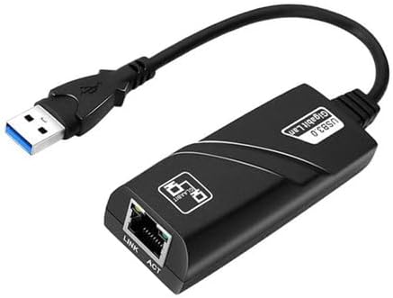 TRUE NORTH USB 3.0 to Gigabit Ethernet Network Adapter – 10/100/1000 Mbps Network Adapter for High-Speed Wired Connections