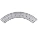 HELYZQ Protractor Milling Machine Part Angle Plate Scale 45Â° Angle Arc M1197 Gauge Tool