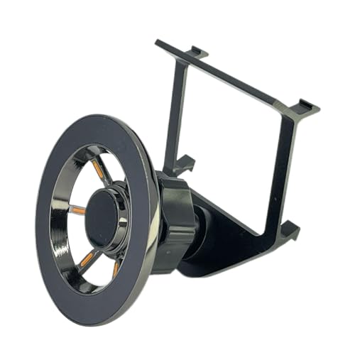 NewTH Suporte magnético para telemóvel compatível com Audi A4 B9/A5 F5 2017-2025, para Magsafe, 360 graus, grade de ventilação de carro, suporte magnético para iPhone 16, 15, 14, 13, 12, 11