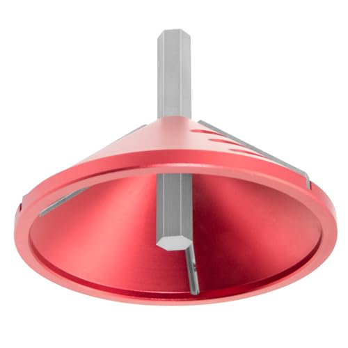 Zzyyldu PVC Deburring Tool,PVC Chamfer Tool,2 In 1 Inner Outer Pipe Reamer for PVC CPVC ABS PP PE, Plumbing Deburring Tool for 0.75in to 3.89in