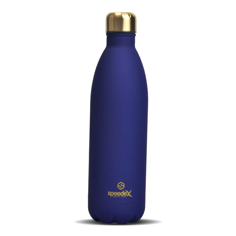 SPEEDEX Thermos Bottle - 1000 ML Vacuum Insulated Stainless Steel for Kids, Men, Women - Thermosteel Bottle Ideal for School, Office, Travel Flask for Hot & Cold Beverages - Blue Colour (B0BP15NSHY) Amazon Price History, Amazon Price Tracker