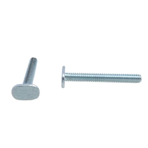 Image of T Slot Bolts 1 /4 inch-20T Track Bolts T Bolt T-Slot Hardware T-Track Fittings for Woodworking fixtures and fixtures 10PCS