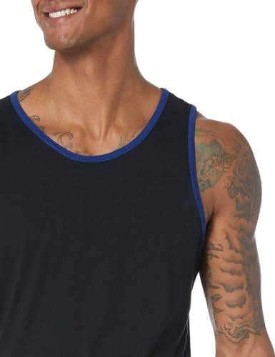 Image of Amazon Essentials Men's Active Quick Dry Tech Stretch Moisture Wicking Lightweight Gym Tank Top