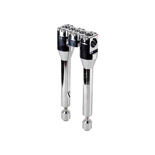 Abrazadera manillar 28mm CNC tipo T ultrarresistente para Street Bob