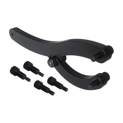 F Fityle Clé à Écrou de Presse-Étoupe Compacte et Professionnelle, Set d'Outils pour Mécanique Hydraulique, Accessoires pour Clé à Desserrer, pour Démontage des Presse-Étoupes de Vérins Hydrauliques