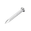 uxcell Hardware Nails Carbon Steel Point Tip Wall Cement Nail 25mm(1) 2mm Rod Dia 150pcs