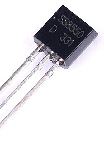 100 Pc Pack of S8550 NPN Transistor TO-92 Plastic Package - for Electronics Projects by TPS