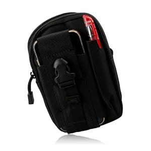 Rumyve Tactical Waist Molle EDC Small Tool Bag for Smartphone, Outdoor Carry (Style A)
