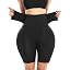 Black（high Waist With 3 Rows of 9 Hooks）