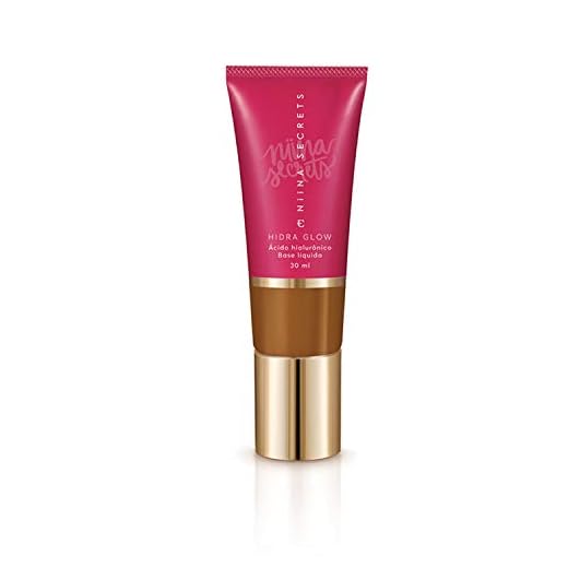 Base Líquida Niina Secrets Hidra Glow Cor 75 30ml - Eudora
