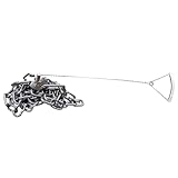 Chain Hammer 3.05kg for Hammer Throw, Galvanized Iron for Durability, Soft-Landing Training Hammer with High-Speed Motion Swivel, Hammer Wire & Aluminum Handle, Ideal for Athletes & Sports Training
