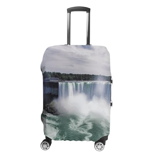 Housse de bagage élastique Niagara Falls blanche protection valise M