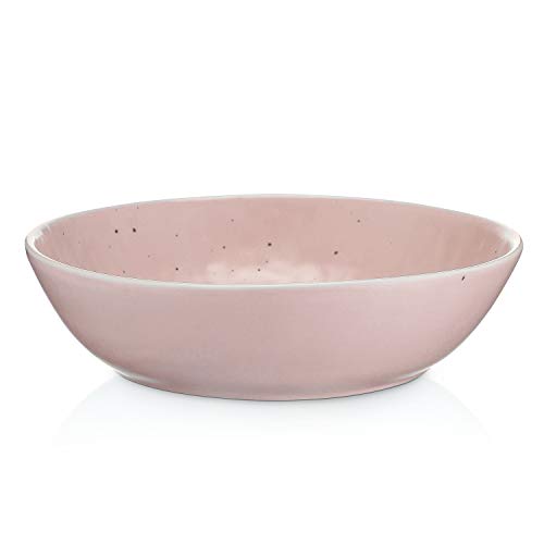 Stone lain Elena - Juego de platos (cerámica, 4 cuencos), color rosa
