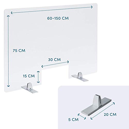 PLEXIDIRECT - 3mm Barriera Protettiva Plexiglass