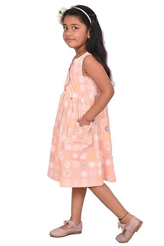 Image of VIKITA 2017 Girls Embroidery Cotton Long Sleeve Flower Dresses LH5460 for 1-8 Years ?-