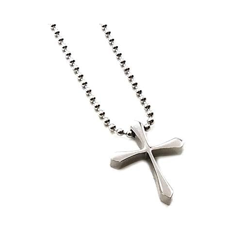 Accents Kingdom Titanium Cross Pendant Necklace, Contemporary Cover