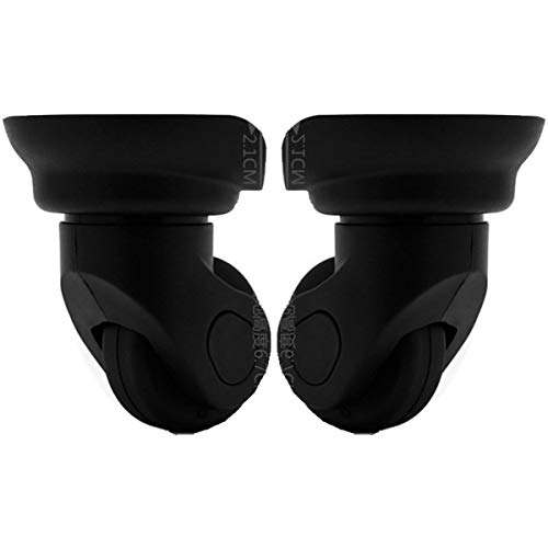 Trunk Wheels,Luggage Wheels Replacement, 360 Degree Swivel Luggage Mute Wheel Suitcase Replacement Repair Wheels Parts Spinner (A18#)