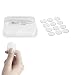 Makanu Drum Gel, 12 Pieces Clear Drum Dampener, Drum Damper Gel Pads, Non-toxic Soft Drum Sound Dampening,Tone Control for Your Drum Head
