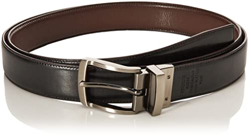 Perry Ellis Men's Burnished Edge Belt